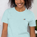 Peachy Short-Sleeve Women's T-Shirt (Unisex sizing)