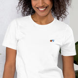 Peachy Short-Sleeve Women's T-Shirt (Unisex sizing)