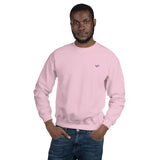 Eggplant Splash Men's Sweatshirt