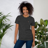 Peachy Short-Sleeve Women's T-Shirt (Unisex sizing)