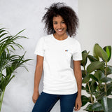 Peachy Short-Sleeve Women's T-Shirt (Unisex sizing)