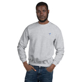 Eggplant Splash Men's Sweatshirt